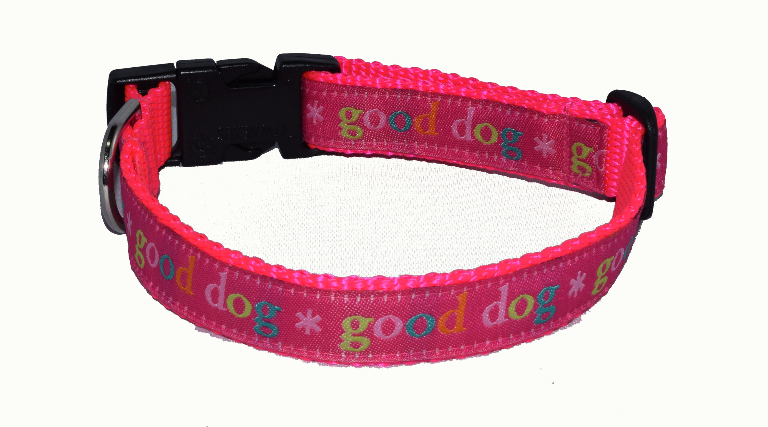 Good dog Pink Wholesale Dog Collar