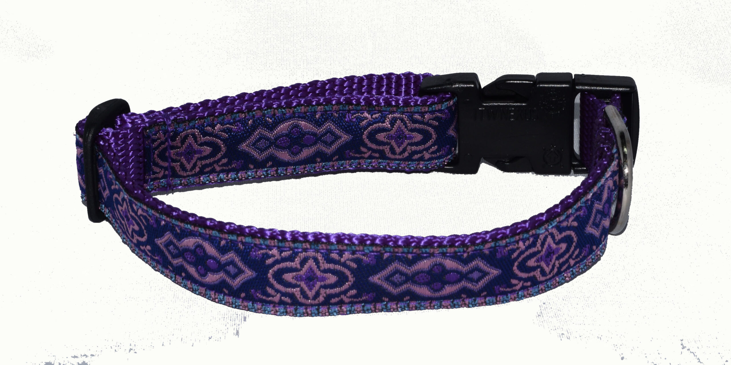 Medallion Purple Wholesale Dog Collar