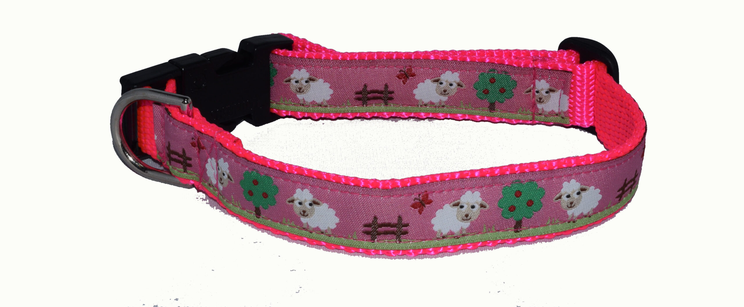 Sheep Pink Wholesale Dog Collar