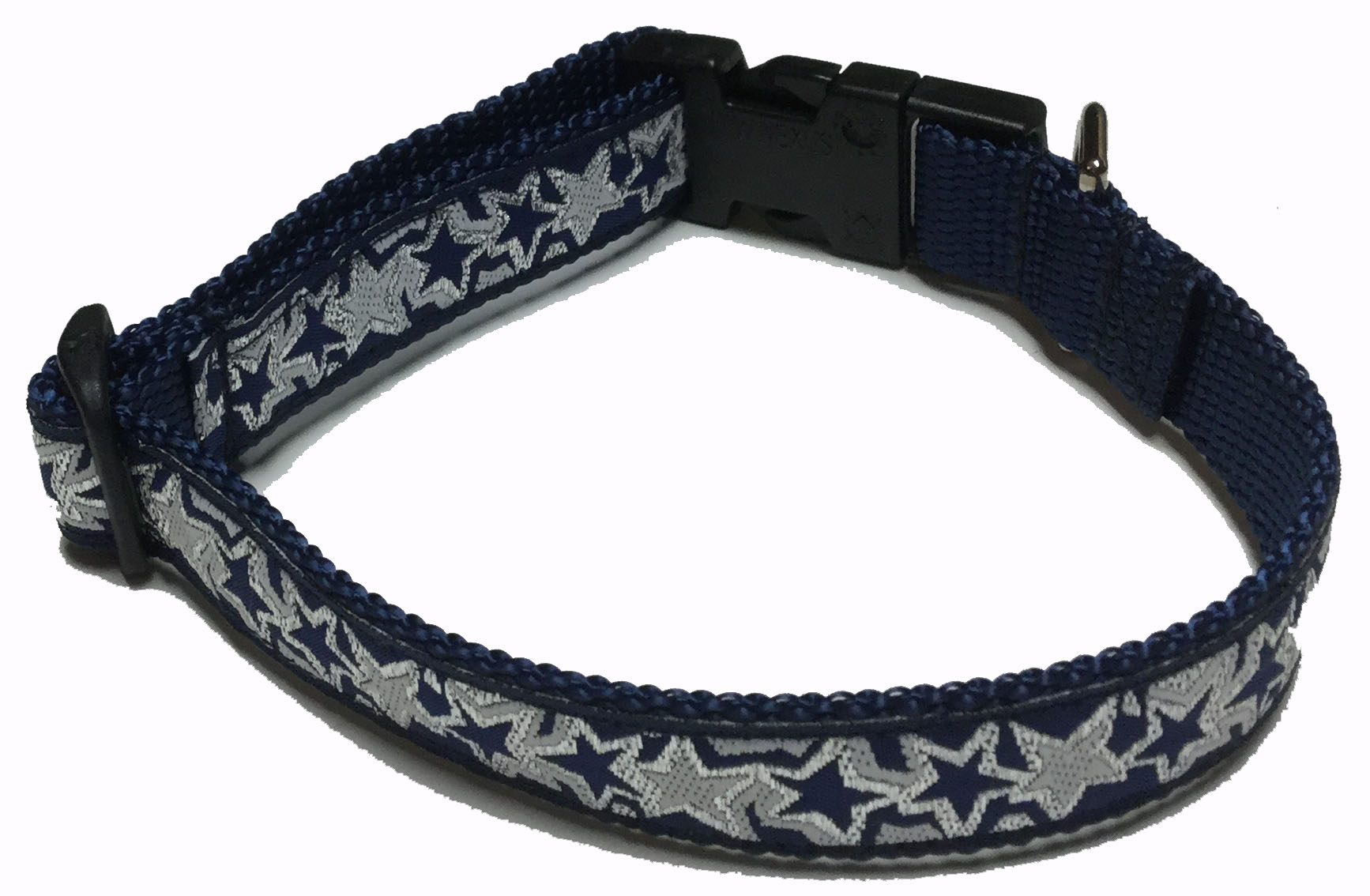 Stars Blue Wholesale Dog Collar