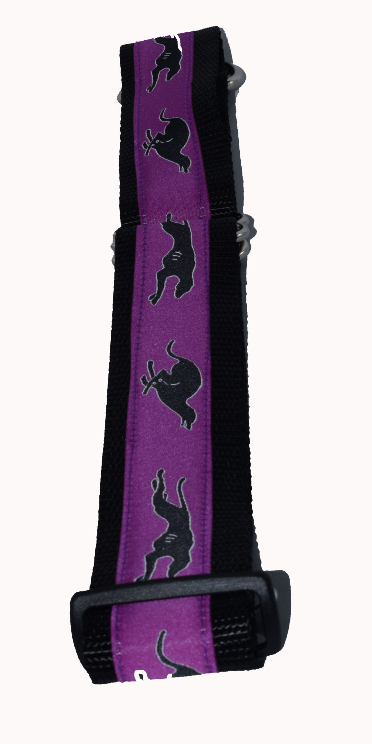 Wide Martingale Greyhound Purple Wholesale Dog and Cat Collars