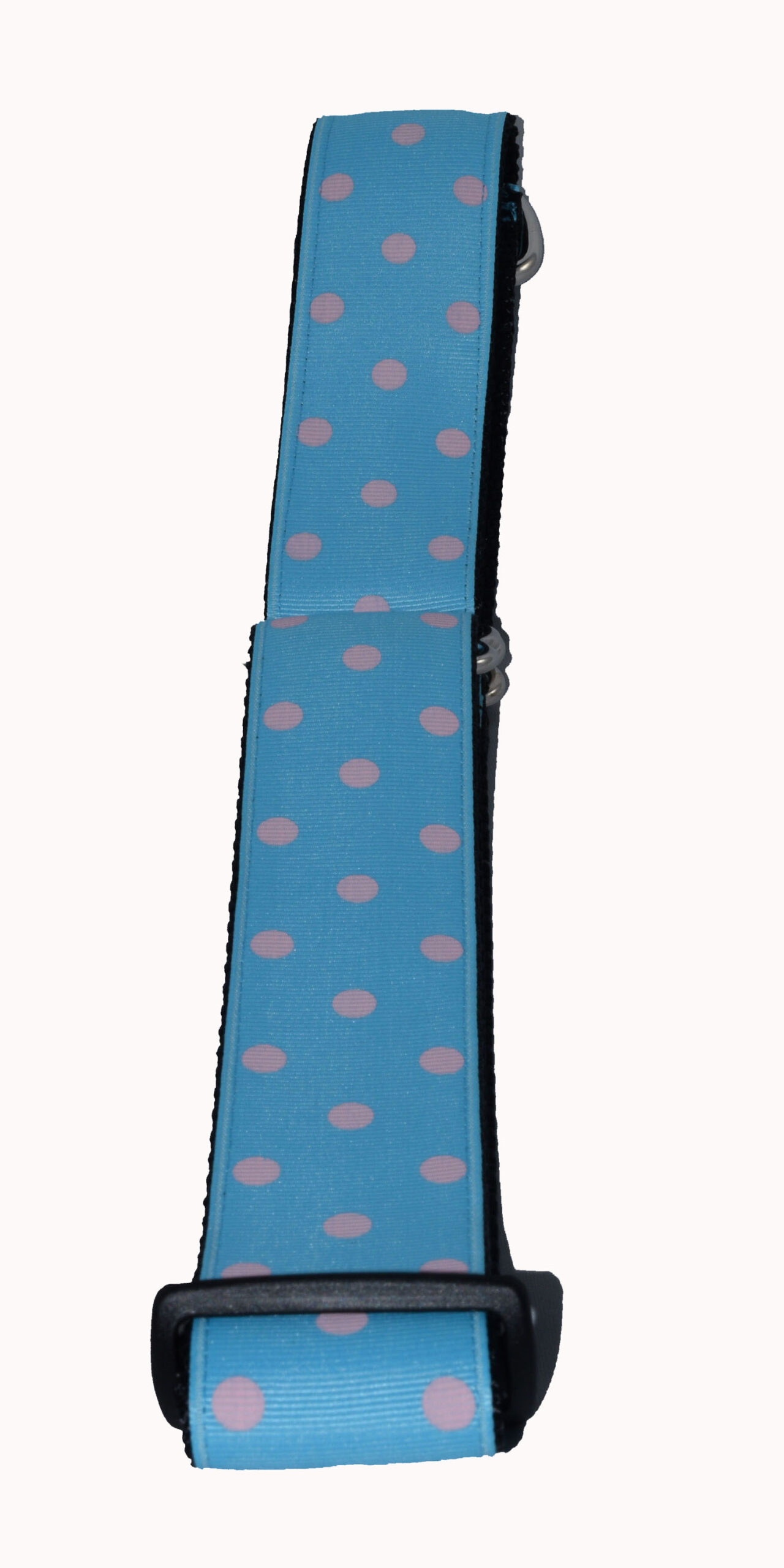 Wide Martingale Dots Pink Blue