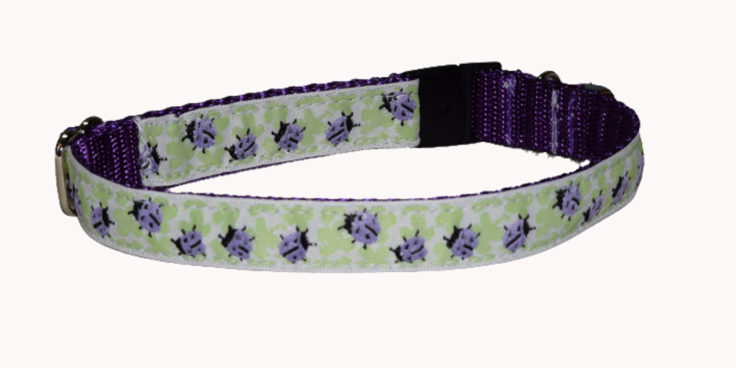 Ladybug Purple Wholesale Dog Cat Collar