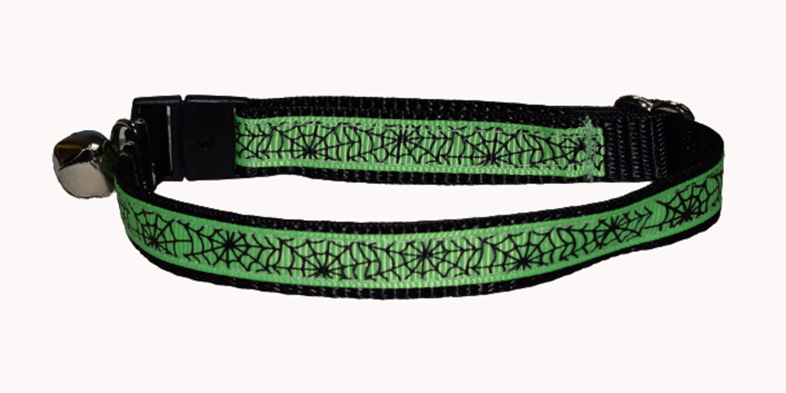Spiderweb Green Wholesale Dog and Cat Collars