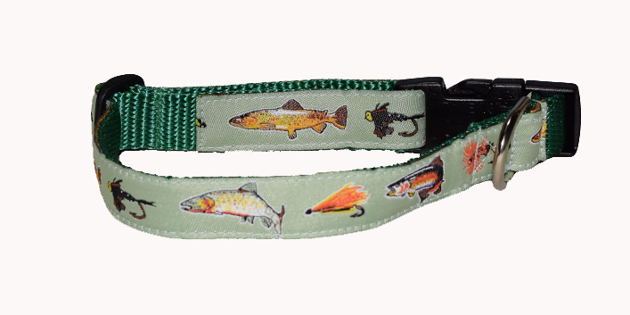 Trout Green Wholesale Dog Collar