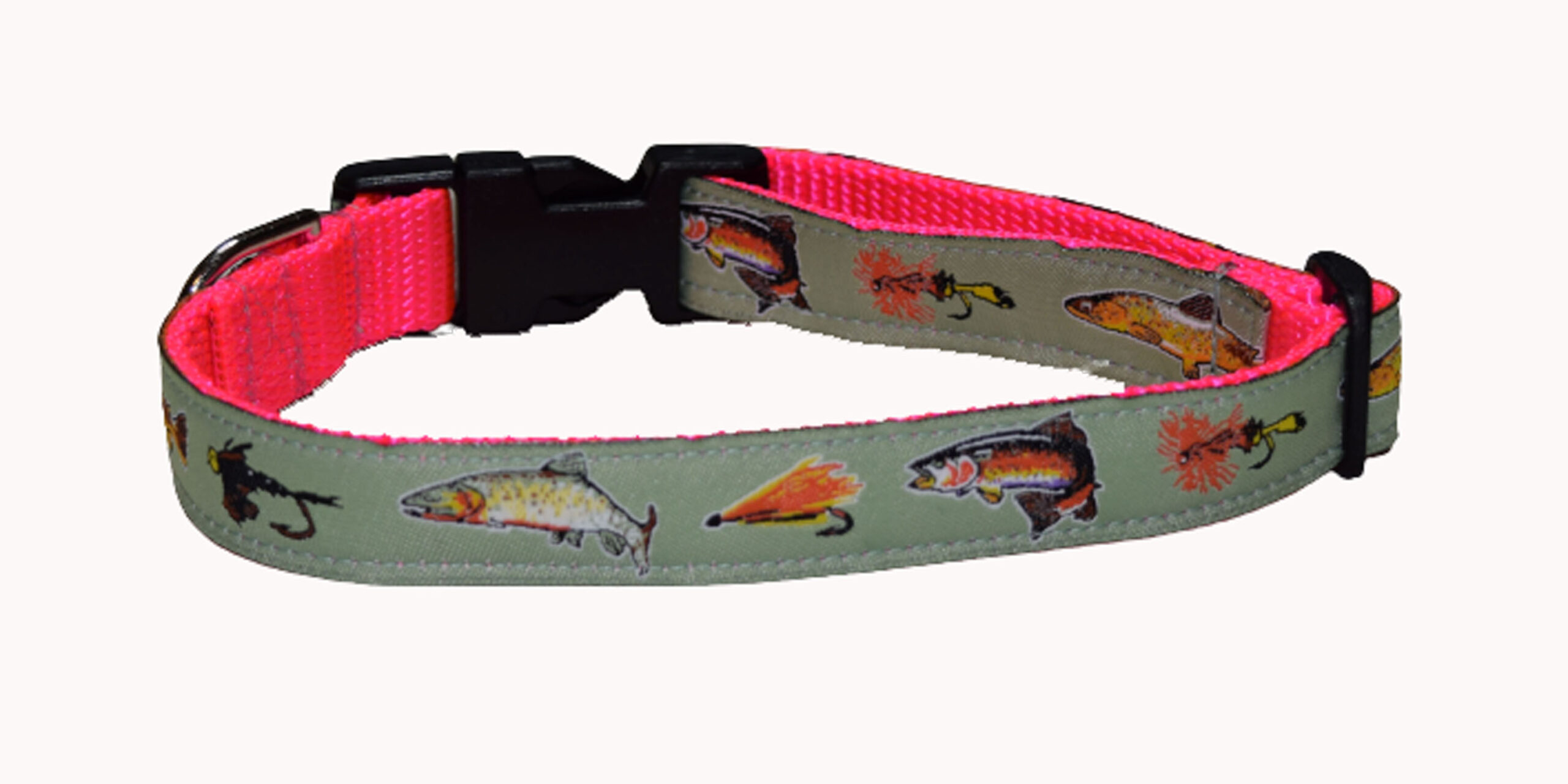 Trout Pink Wholesale Dog Collar