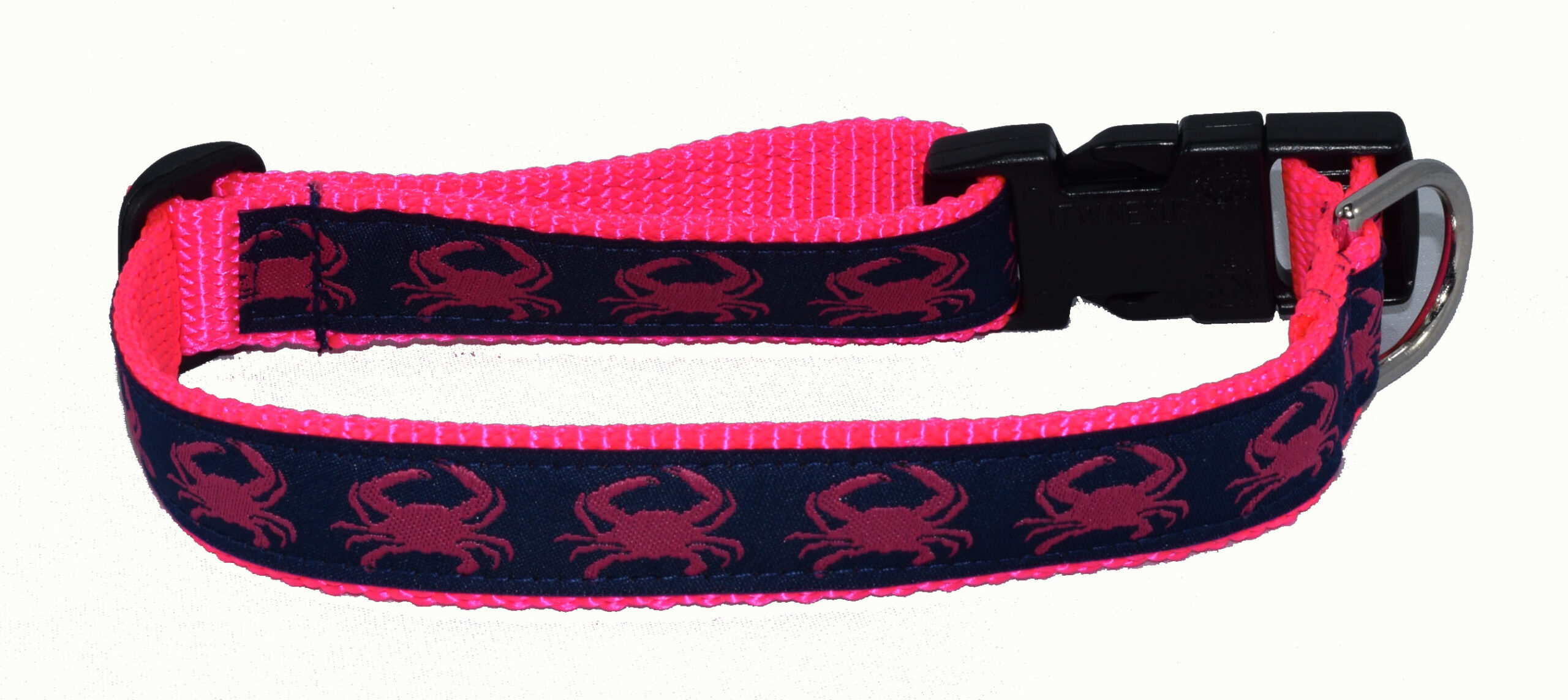 Crab Pink Wholesale Dog Collar