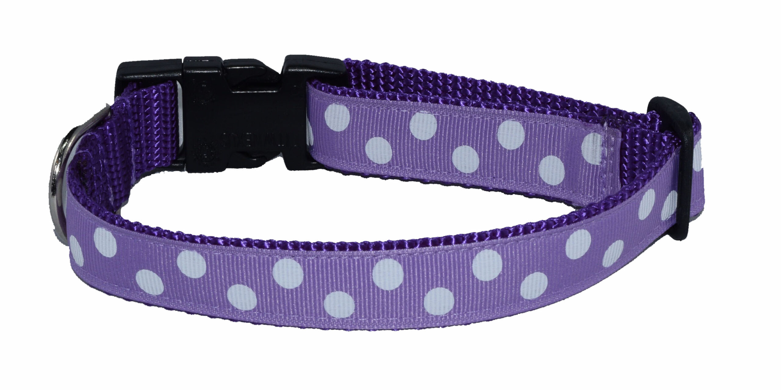 Dots Lavender Wholesale Dog Collar