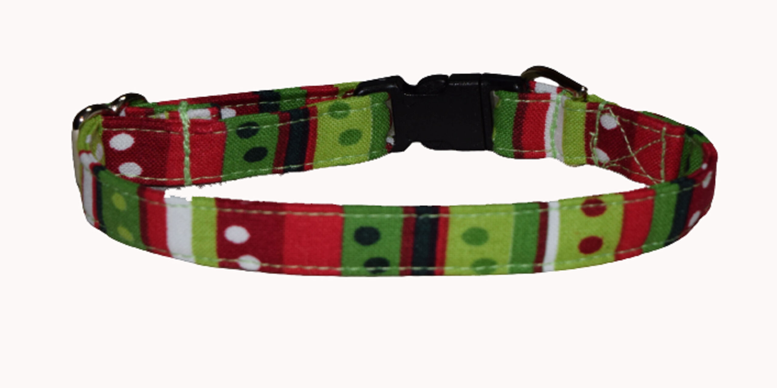 Stripes Green Wholesale Dog and Cat Collars