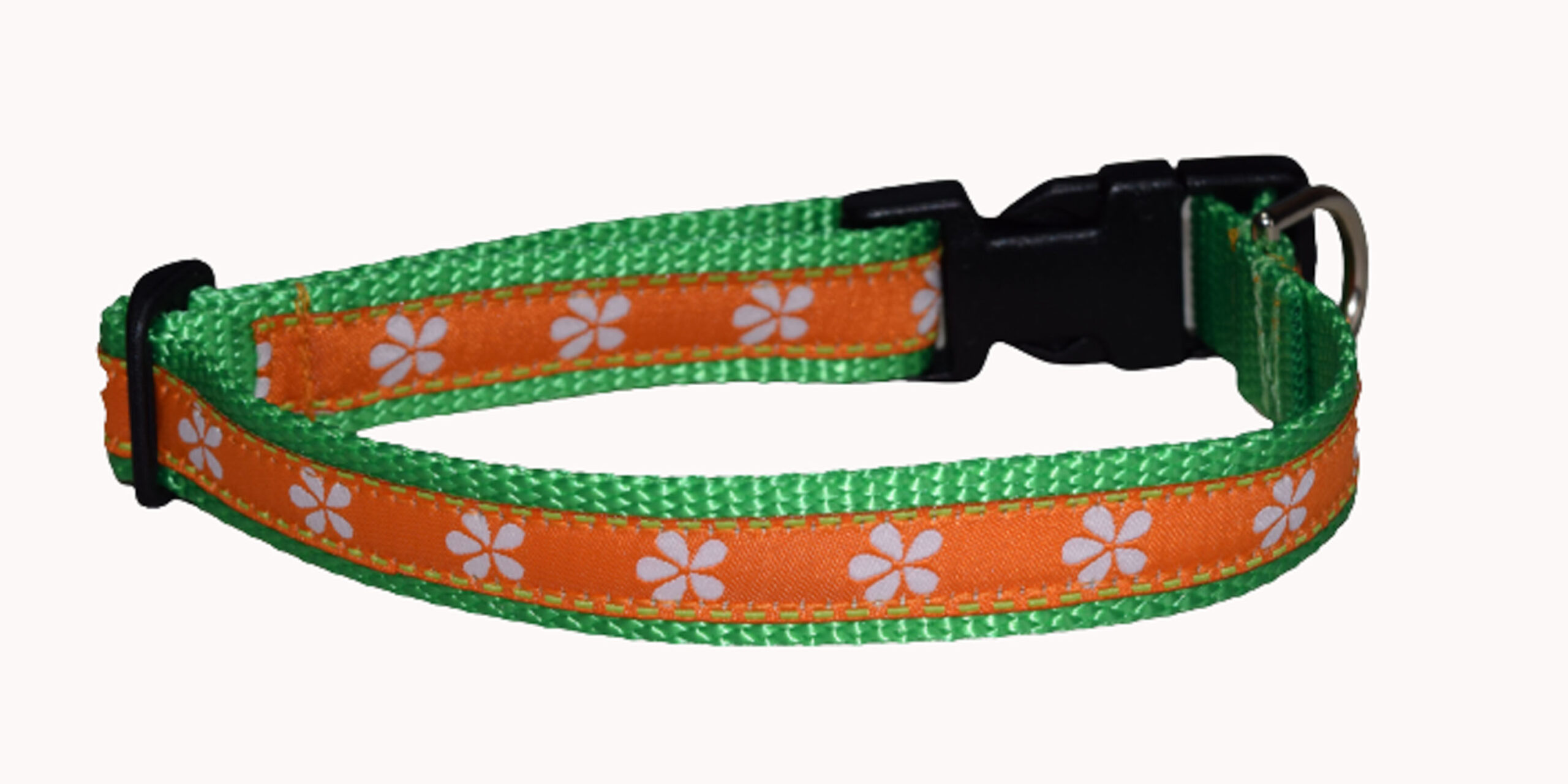 Daisy Orange Wholesale Dog and Cat Collars