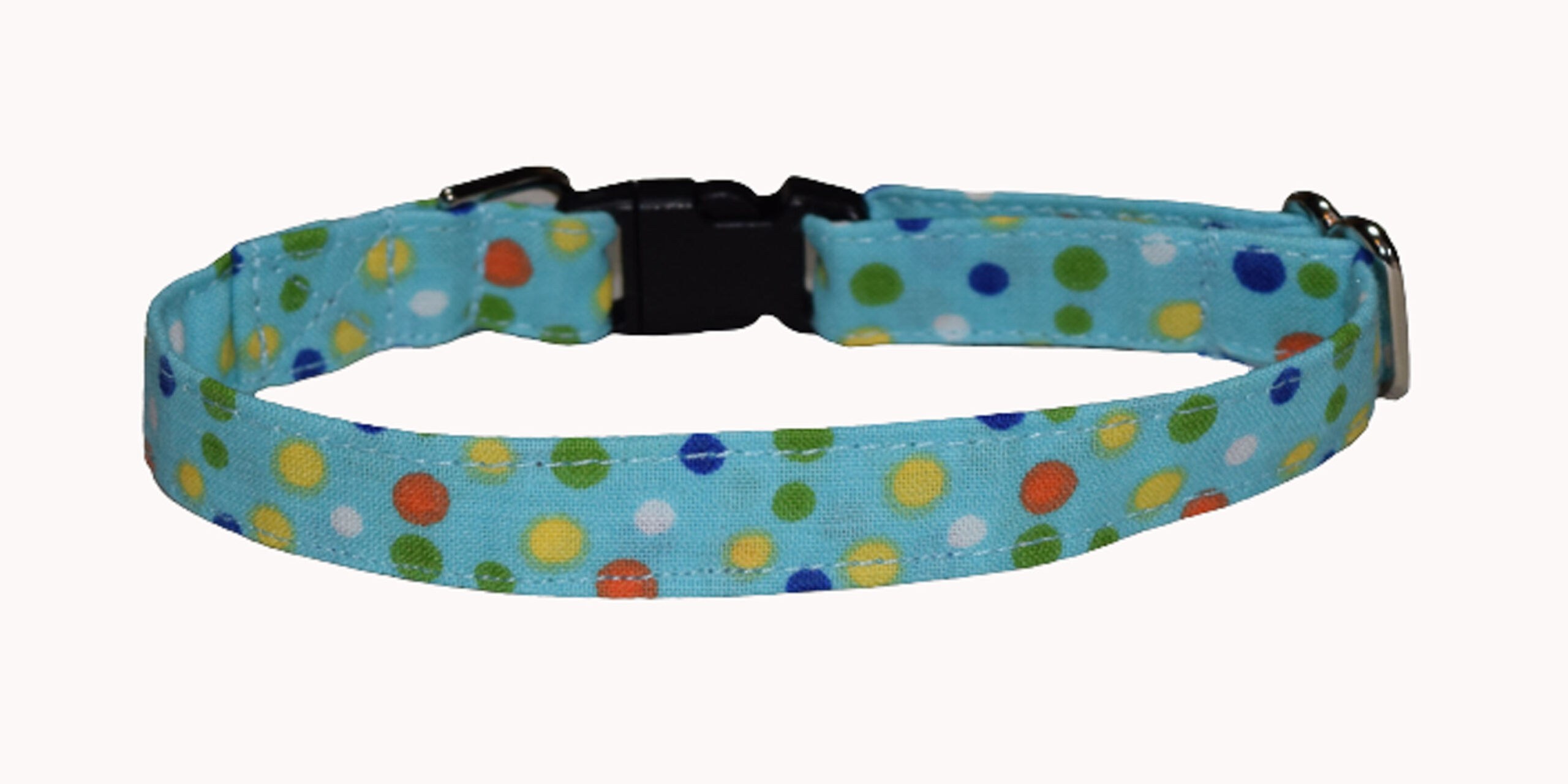 Dots Green Yellow Blue Wholesale Dog and Cat Collars