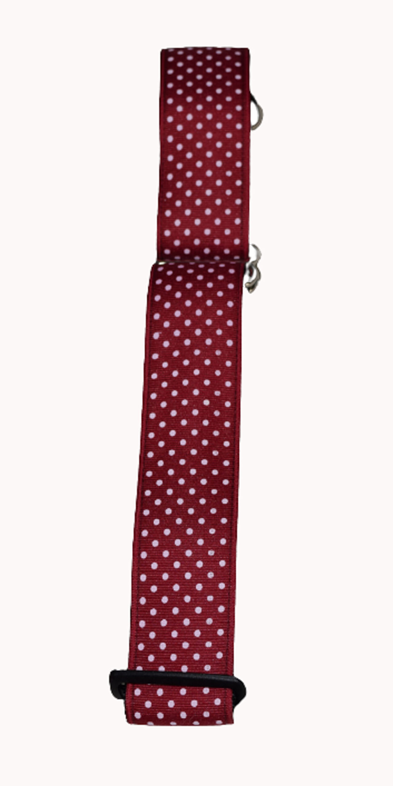 Wide Martingale Dots Maroon Wholesale Dog and Cat Collars