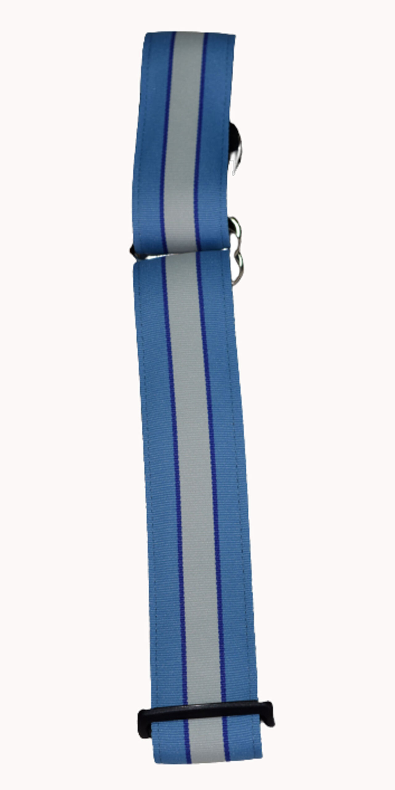 Wide Martingale Stripes Blue Wholesale Dog and Cat Collars