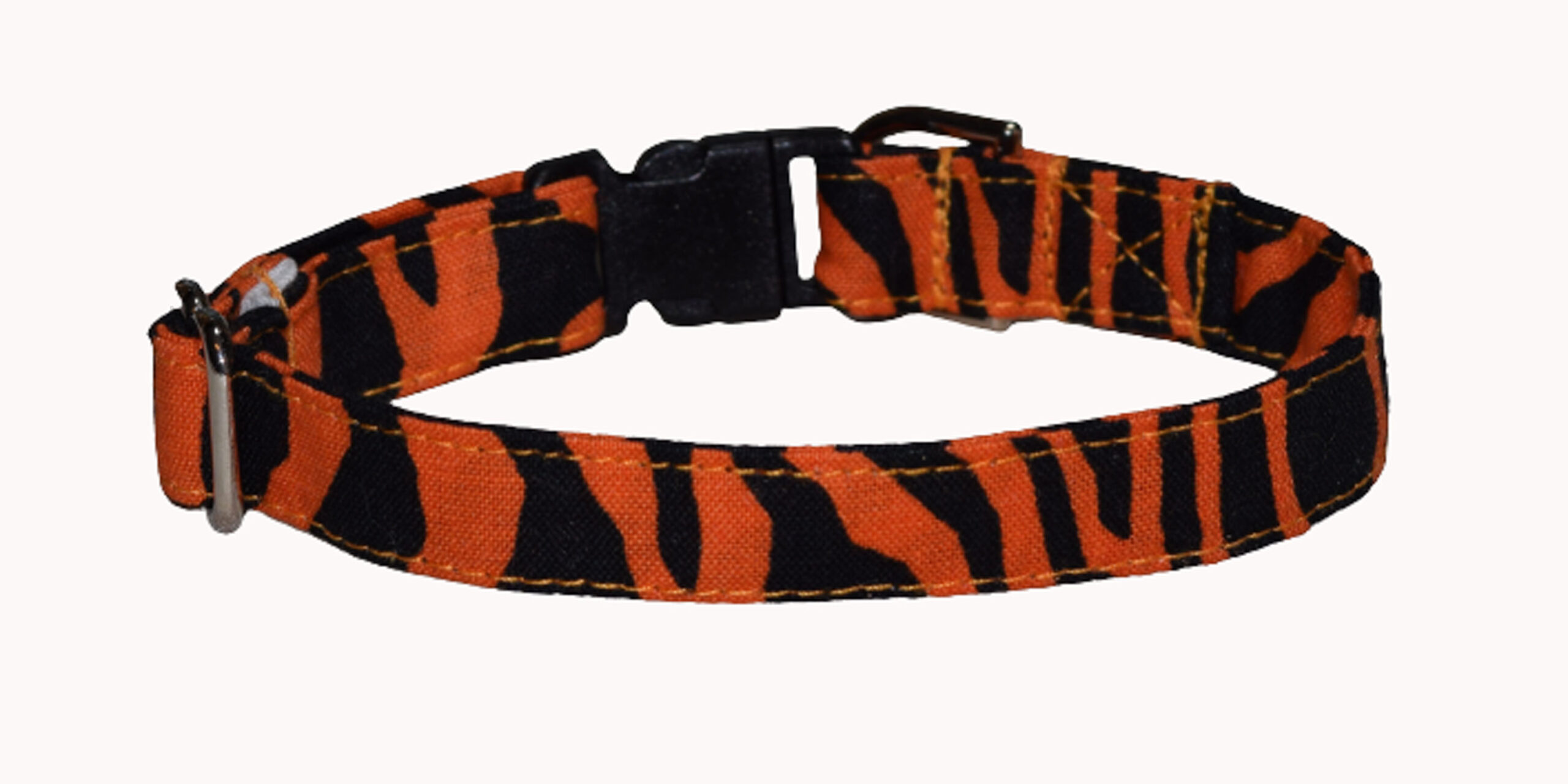 Zebra Orange Wholesale Dog and Cat Collars