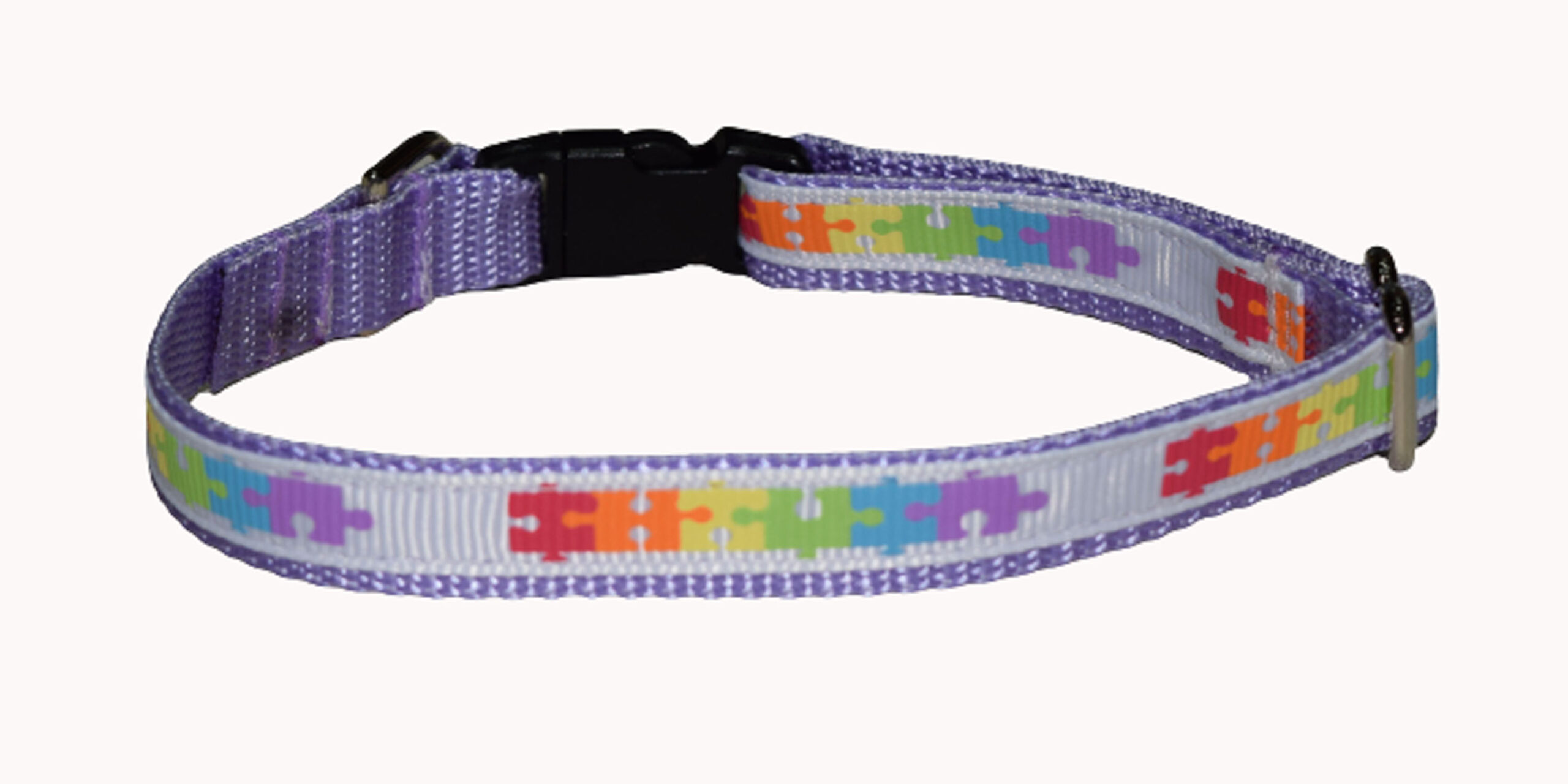 Autism Puzzle Pieces Wholesale Dog and Cat Collars
