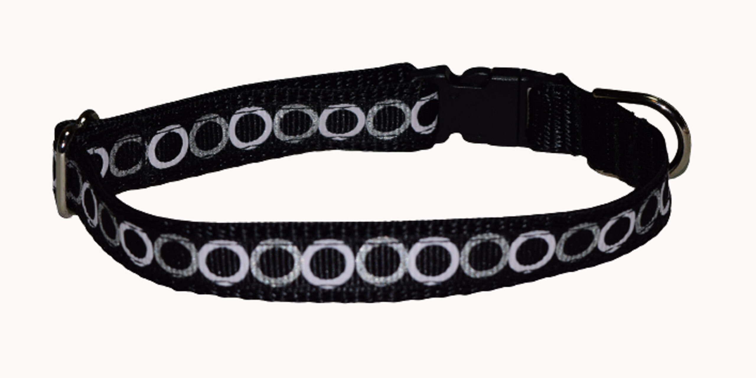 Circle Black Wholesale Dog and Cat Collars