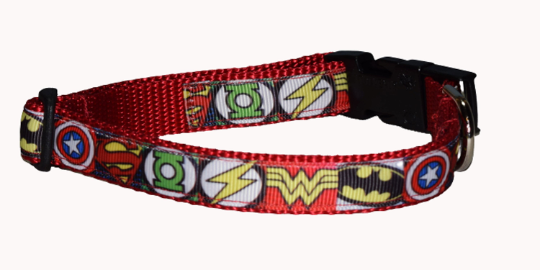 Super Hero Wholesale Dog and Cat Collars