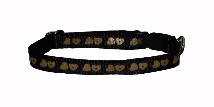 Hears Gold Wholesale Dog and Cat Collars