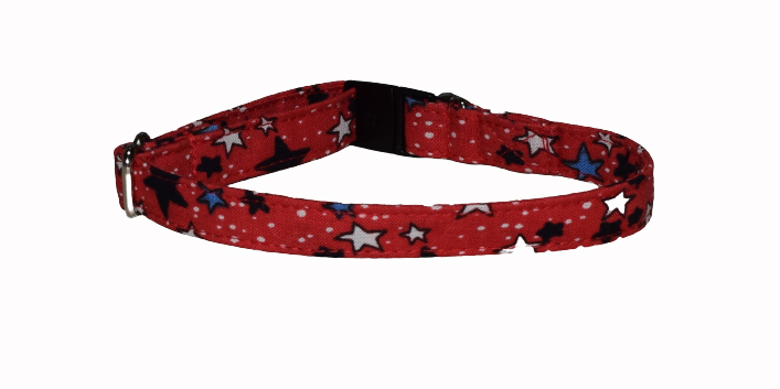 Stars Red Wholesale Dog and Cat Collars