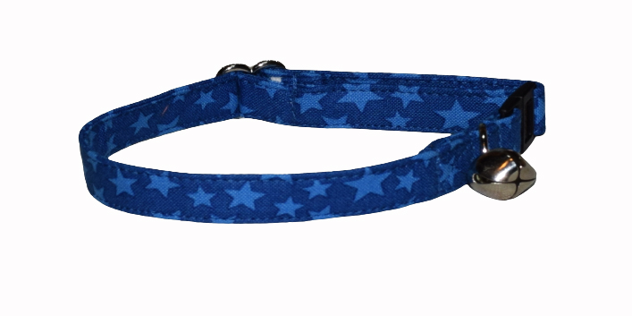 Stars Blue Wholesale Dog and Cat Collars