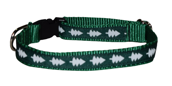 Christmas Trees Green Wholesale Dog and Cat Collars