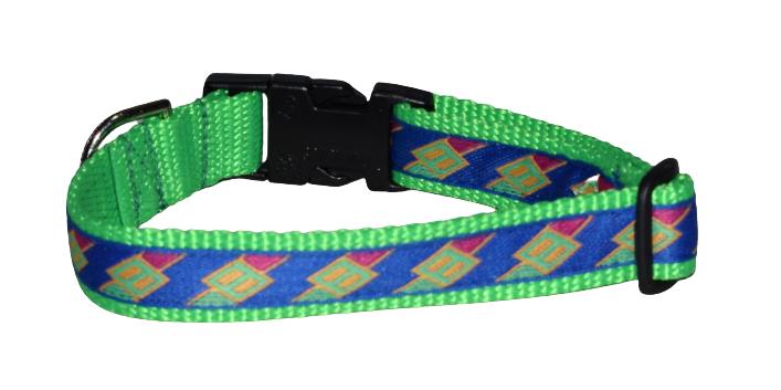 Blue Neon Green Wholesale Dog and Cat Collars