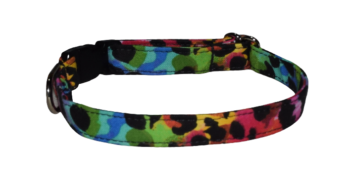 Animal Print Multi Color Wholesale Dog and Cat Collars
