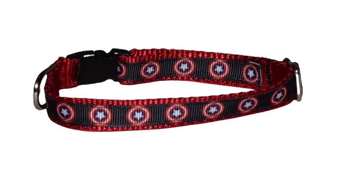 Captain America Wholesale Dog and Cat Collars