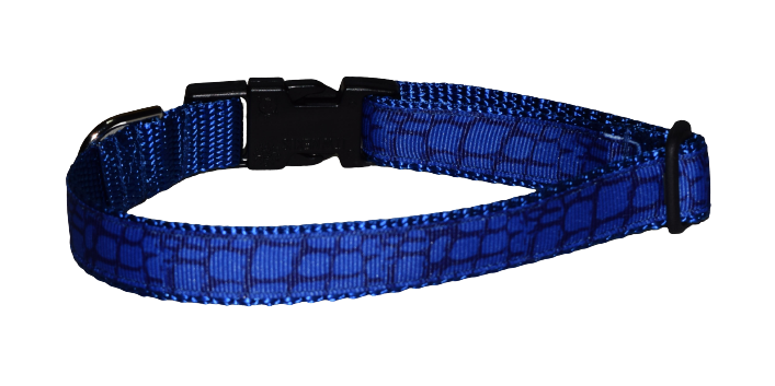 Crackle Blue Wholesale Dog and Cat Collars