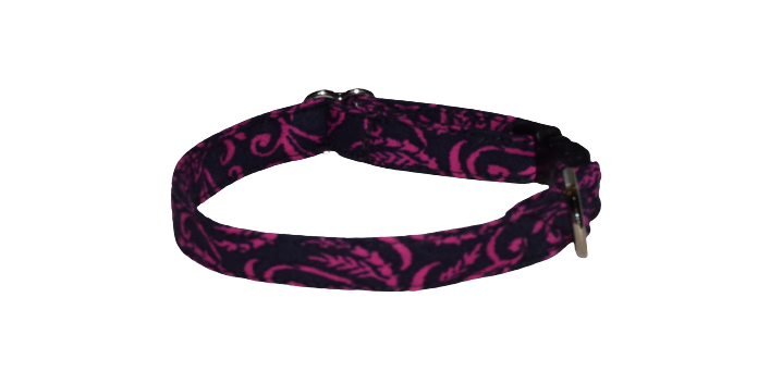 Pink Black Wholesale Dog and Cat Collars