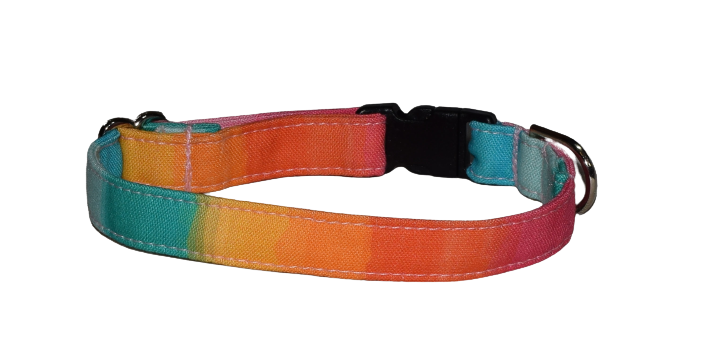 Rainbow Ombre Wholesale Dog and Cat Collars