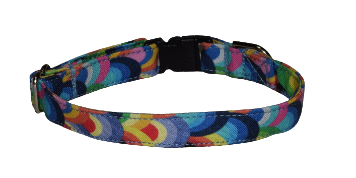 Scallops Multi Color Wholesale Dog and Cat Collars