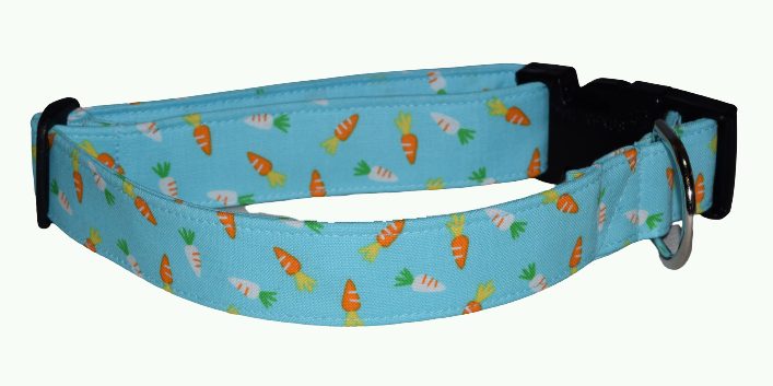Carrots Blue Wholesale Dog and Cat Collars