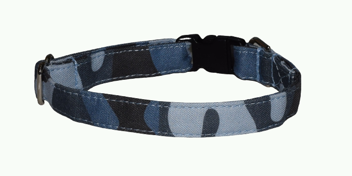 Camo Blue Wholesale Dog and Cat Collars