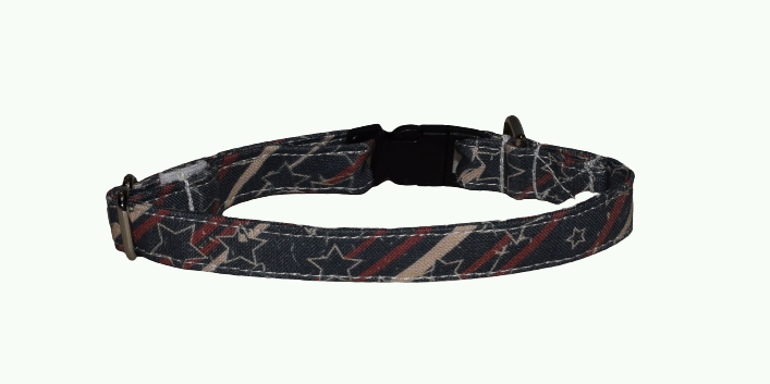 Stars Distressed Flag Wholesale Dog and Cat Collars