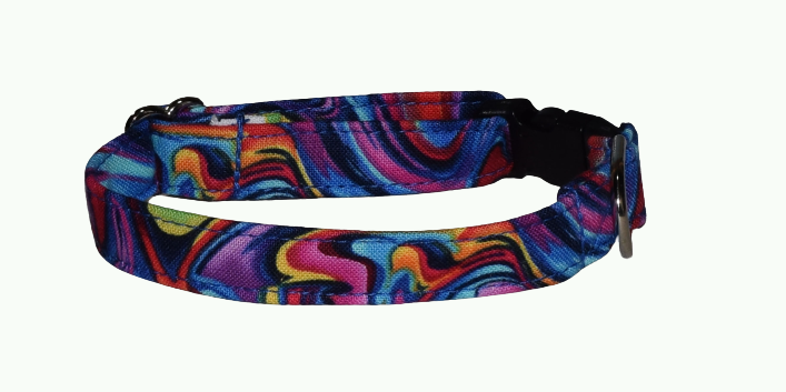 Swirl Multi Colors Wholesale Dog and Cat Collars