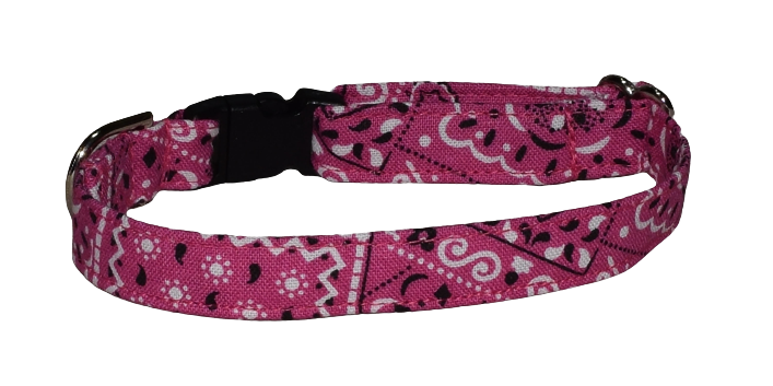 Bandana Pink Wholesale Dog and Cat Collars