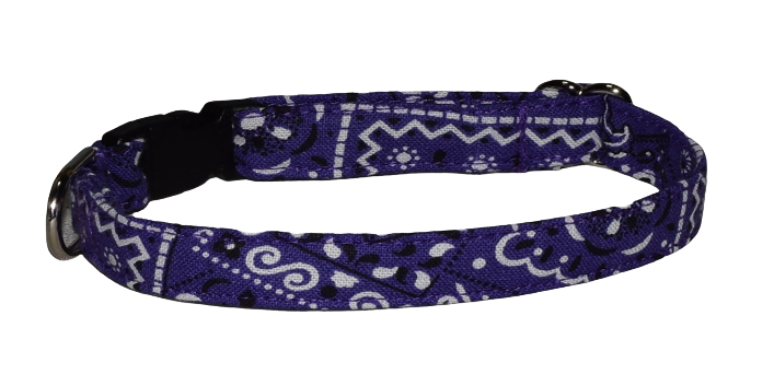 Bandana Purple Wholesale Dog and Cat Collars