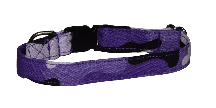 Camo Purple Wholesale Dog and Cat Collars