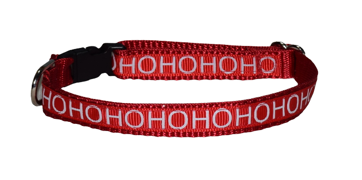 Ho Ho Ho Red Wholesale Dog and Cat Collars