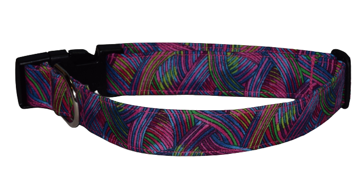 Jungle Rainbow Purple Wholesale Dog and Cat Collars