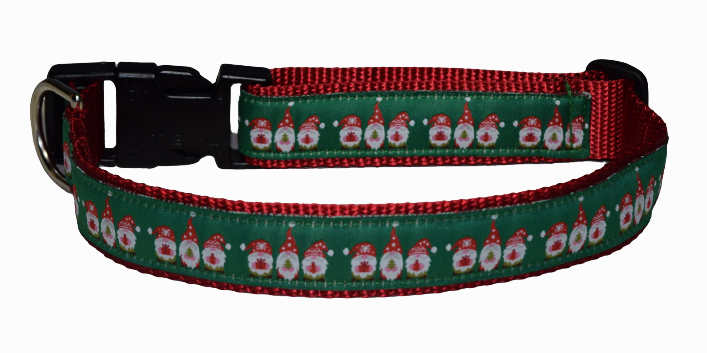 Gnome Christmas Wholesale Dog and Cat Collars