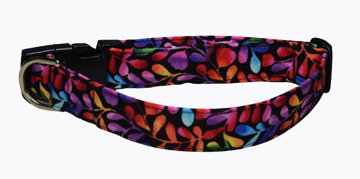 Leaves Multi Color Wholesale Dog and Cat Collars