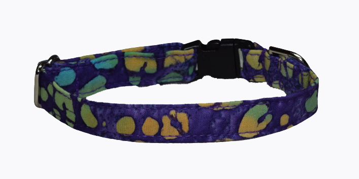 Batik Purple Wholesale Dog and Cat Collars