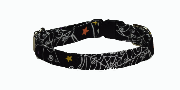 Spiderweb Black Wholesale Dog and Cat Collars
